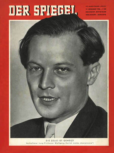 Der Philosophieprofessor Wolfgang Harich (Dezember 1956)
